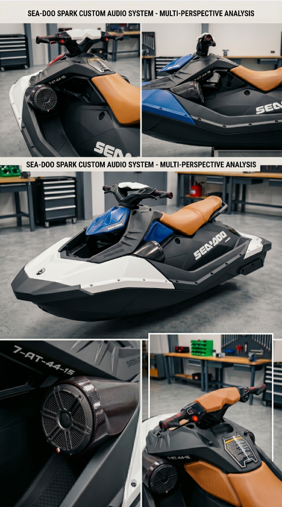 Sea Doo SPARK 2014-2023  | Carcasas para altavoces de 6.5"